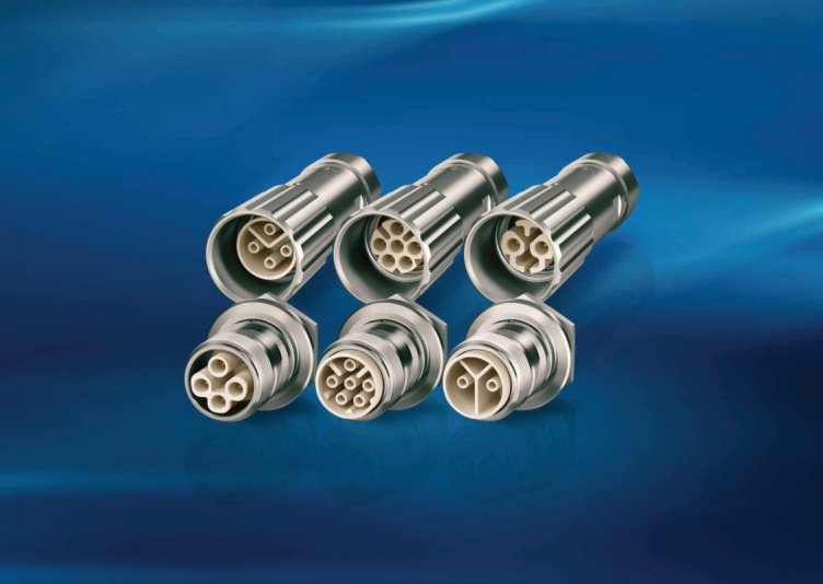 德国 GES 高压连接器 型号 9076350 应用于激光加工设备